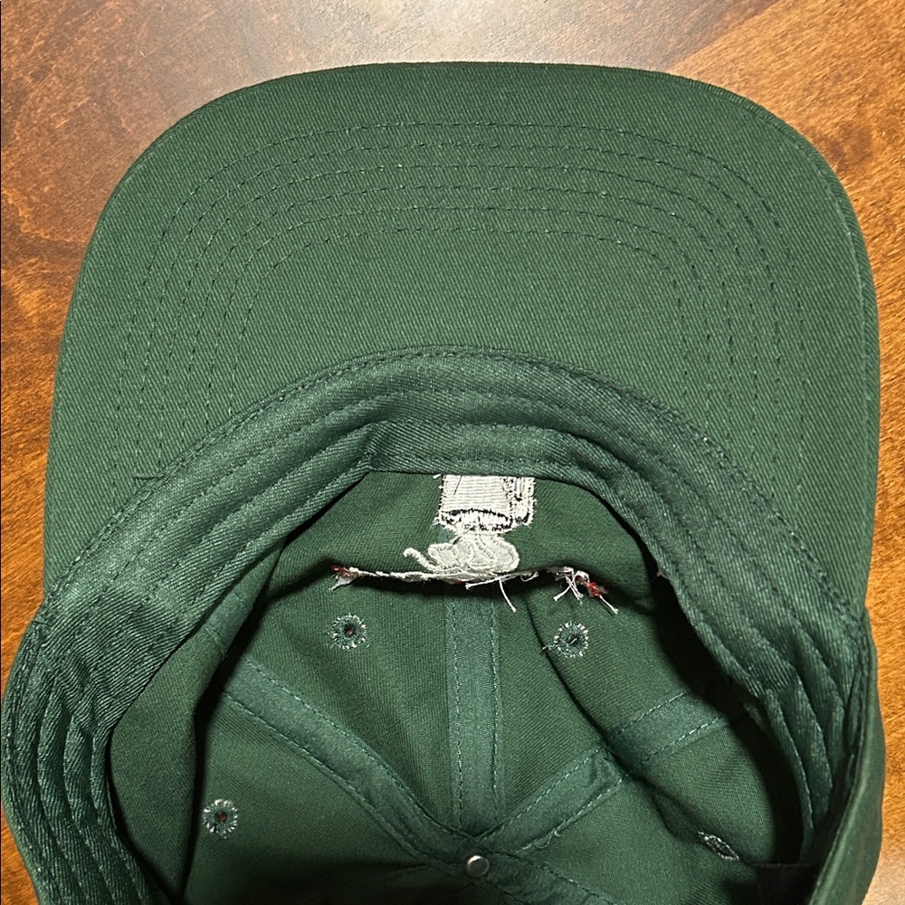“Twin Peaks Prop Dept.” Dark Green Embroidered Cap - NWOT - Picture 5 of 6